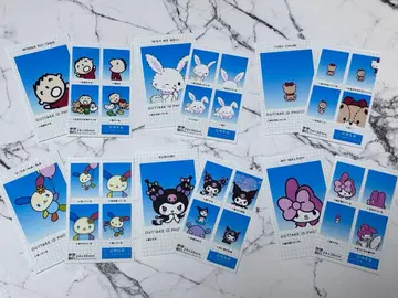 [묶음 판매] 산리오 증명사진풍 스마로이드