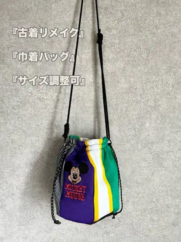 구제 의류 리메이크 숄더 백 여성 빈티지 구제 의류 남자 업사이클