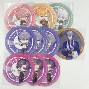 니지산지 애니카페 HEROES 코스터 특전 묶음 판매