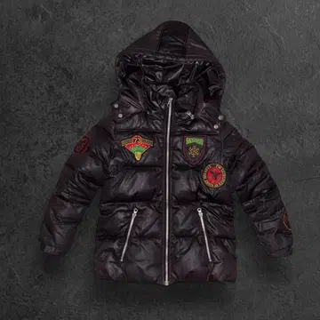 archive 퍼퍼 자켓 다운 opium 해외 스트릿 짧은 기장