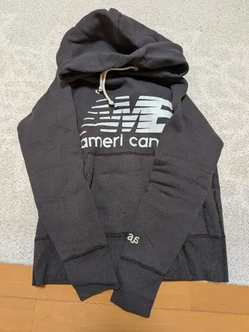 아메리카나 후드티 뉴발란스 로고