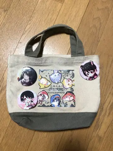 초코라비 캔뱃지&백