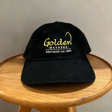 [ 구제 의류, 빈티지 ] GOLDEN WEEKEND 캡 기업 로고 자수