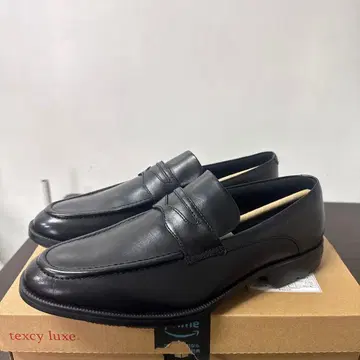 텍시 럭스 비즈니스 슈즈 천연 가죽 TU-7775 블랙