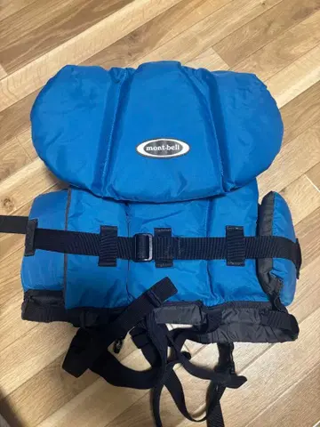 mont-bell 파랑 구명 조끼