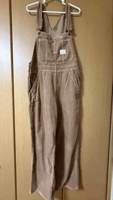 RODEO CROWNS 브라운 코듀로이 살로펫