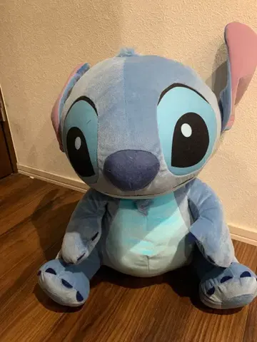 스티치 큰 봉제 인형 앉은 모습 디즈니