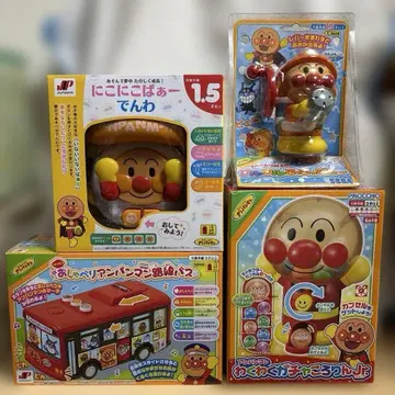 호빵맨 완구 4점 세트