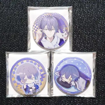 스이파라 니지산지 캔뱃지 코야나기 로우 등신 미니캐릭터 SD 카페