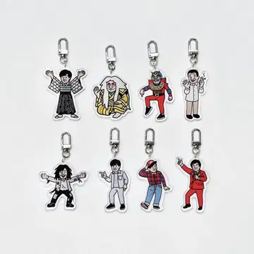 우치무라 문화제 25 랜덤 아크릴 키링 3개 세트