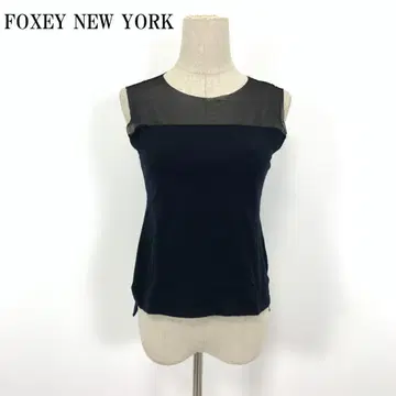 LA6502 폭시 뉴욕 탱크탑 블랙 레이온 40