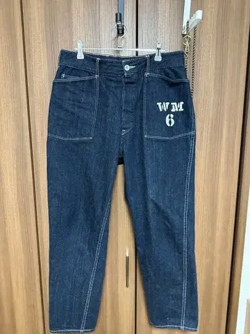 콜림보 데님 팬츠 베이커 팬츠 M