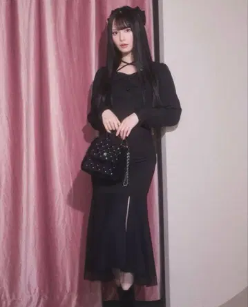 미셸 마카롱 아름다운 실루엣 튤 원피스