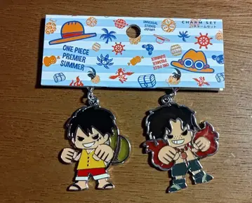 원피스 ONE PIECE USJ 유니버셜 루피 에이스 참 세트