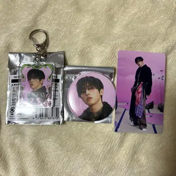 INI 허풍범 트레이딩 카드 123 아크릴 키링 캔뱃지 POPUP 세트