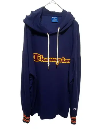 [ M0064 ] Champion 네이비 후드 부착 후드티 L 후디