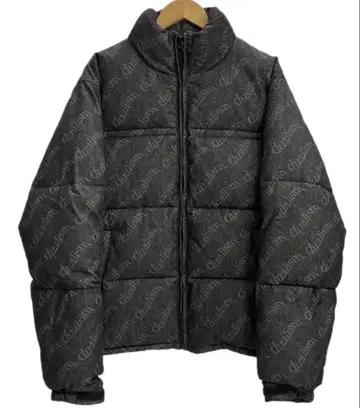 DUALISM 로고 패턴 다운 자켓