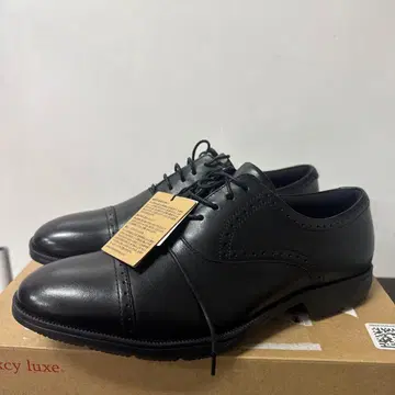 텍시 루체 비즈니스 슈즈 천연 가죽 TU-7774 블랙