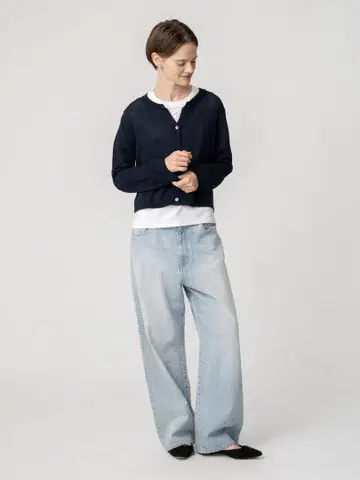 론 헤르만 빈티지 오가닉 코튼 빅 데님 팬츠