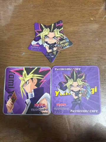 유희왕 카페 쥬다이 코스터 3개 세트