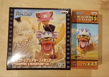 원피스 데스크탑 극장 초파 & 카루 수집용 피규어