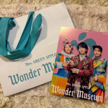 Mrs. GREEN APPLE Wonder Museum 쇼핑백 & 카드