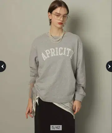 CADUNE 카듀네 사이드튤로고 맨투맨