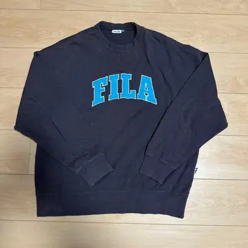 BTS 콜라보 FILA 아치 로고 맨투맨 트레이닝복