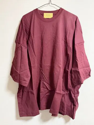 SEVEN BY SEVEN 반팔T셔츠 보르도