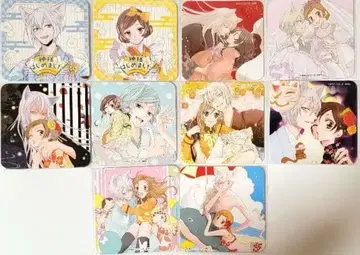 오늘부터 신령님 하쿠센샤 콜라보 카페 코스터 세트