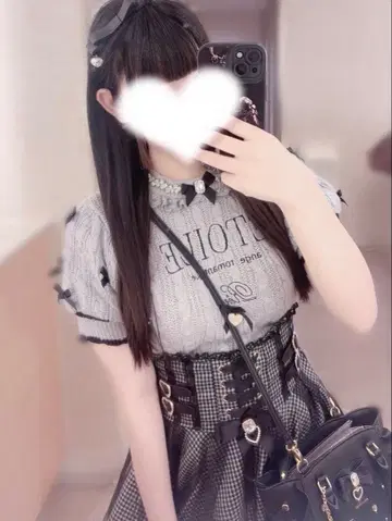 LIZLISA 레이스업 코르셋 라이크 치마바지 그레이