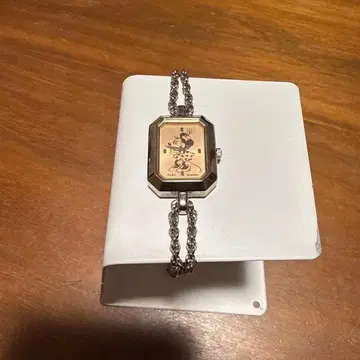 세이코 알바 (SEIKO ALBA) 미니 마우스 쿼츠식 여성용 손목시계