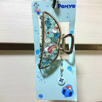 벼랑 위의 포뇨 헤어 클립 9 스튜디오 지브리