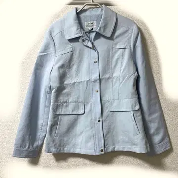 CROCODILE 라이트 블루 자켓