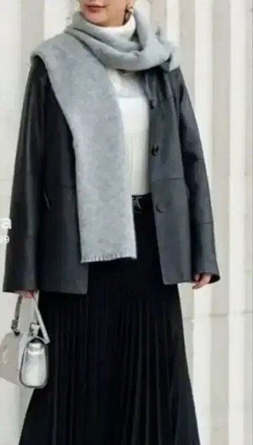 언클라인 가죽 재킷 블랙 레더 자켓