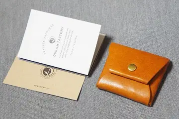 STICO 코인 케이스 Duram Factory 천연 가죽 동전 지갑