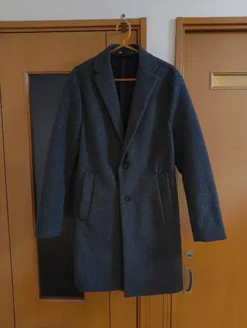 ZARA 체스터 코트 그레이 S