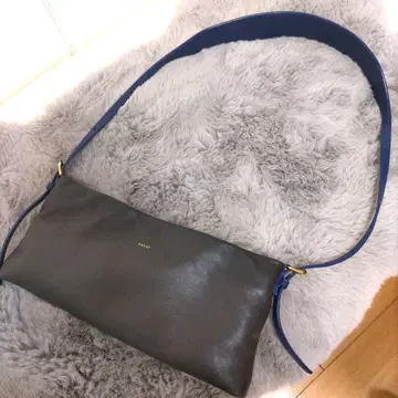 sacai 다크 그레이 숄더백