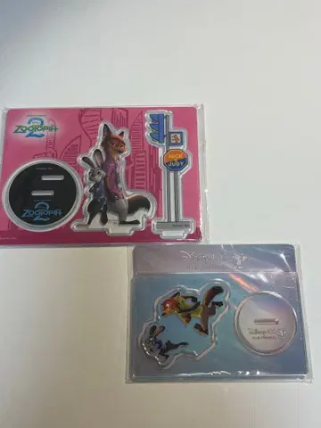 주토피아 아크릴 스탠드 닉 주디