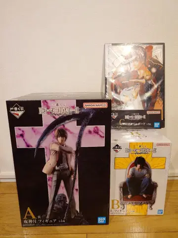 제일복권 DEATHNOTE A B C상 미개봉 새상품 세트