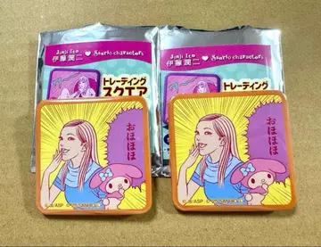 이토 준지 x 산리오 스퀘어 캔뱃지 토미에 마이멜로디 2세트