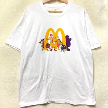 [택 없음 미사용] L 사이즈 맥도날드 그라니프 티셔츠