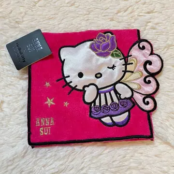 [ 미사용 새상품 ] ANNA SUI 안나수이 헬로키티 손수건 타월