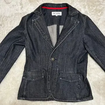 SCAPA 36 다크 데님 데님 자켓 블레이저