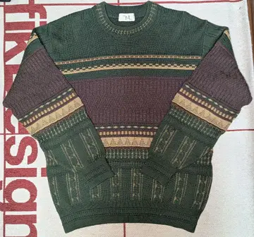 VINTAGE 구제 니트 스웨터