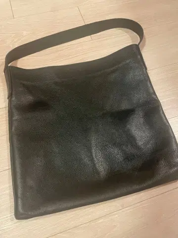 TANDEY 원숄더 가죽백 블랙