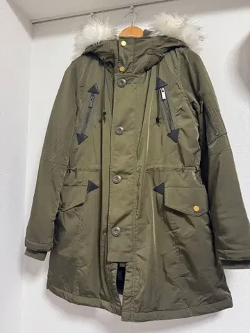 마우지 밀리터리 모즈 코트