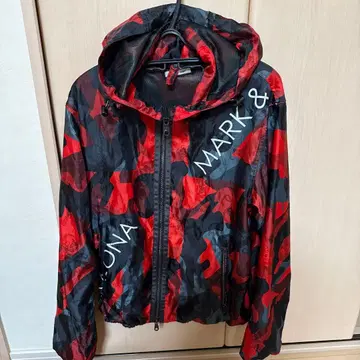 MARK & LONA 후드 부착 자켓 카모플라쥬 아우터