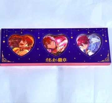 앙스타 중국 경심 하트 캔뱃지 린네