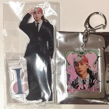 INI 109 팝업 니시 히로토 아크릴 스탠드 아크릴 키링 세트